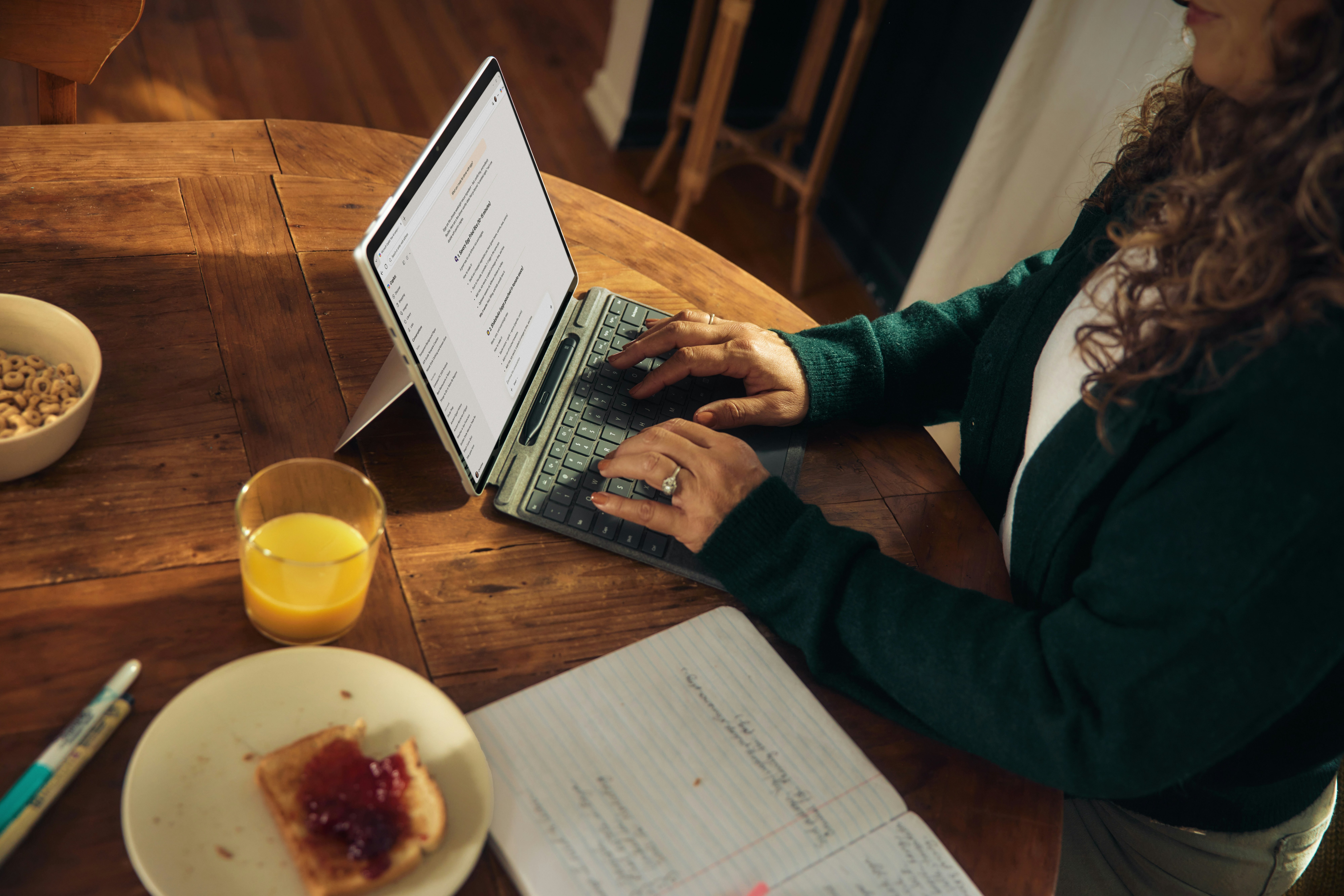 Remote online notary video call session